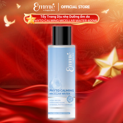 Nước tẩy trang Emmie Phyto Calming Micellar Water 400ml Hỗ Trợ Làm Sạch Bề Mặt Da - Hỗ Trợ Làm Dịu Vùng Da Nhạy Cảm