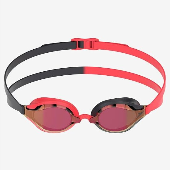 Kính bơi Speedo Fastskin SpeedSocket 2 Mirror MC đen đỏ chính hãng.