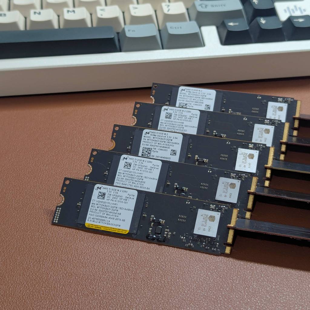 Ổ cứng SSD M.2 NVMe 2280 2242 512GB Samsung / WD / SK Hynix / Kioxia / Micron | Gen 3, Gen 4