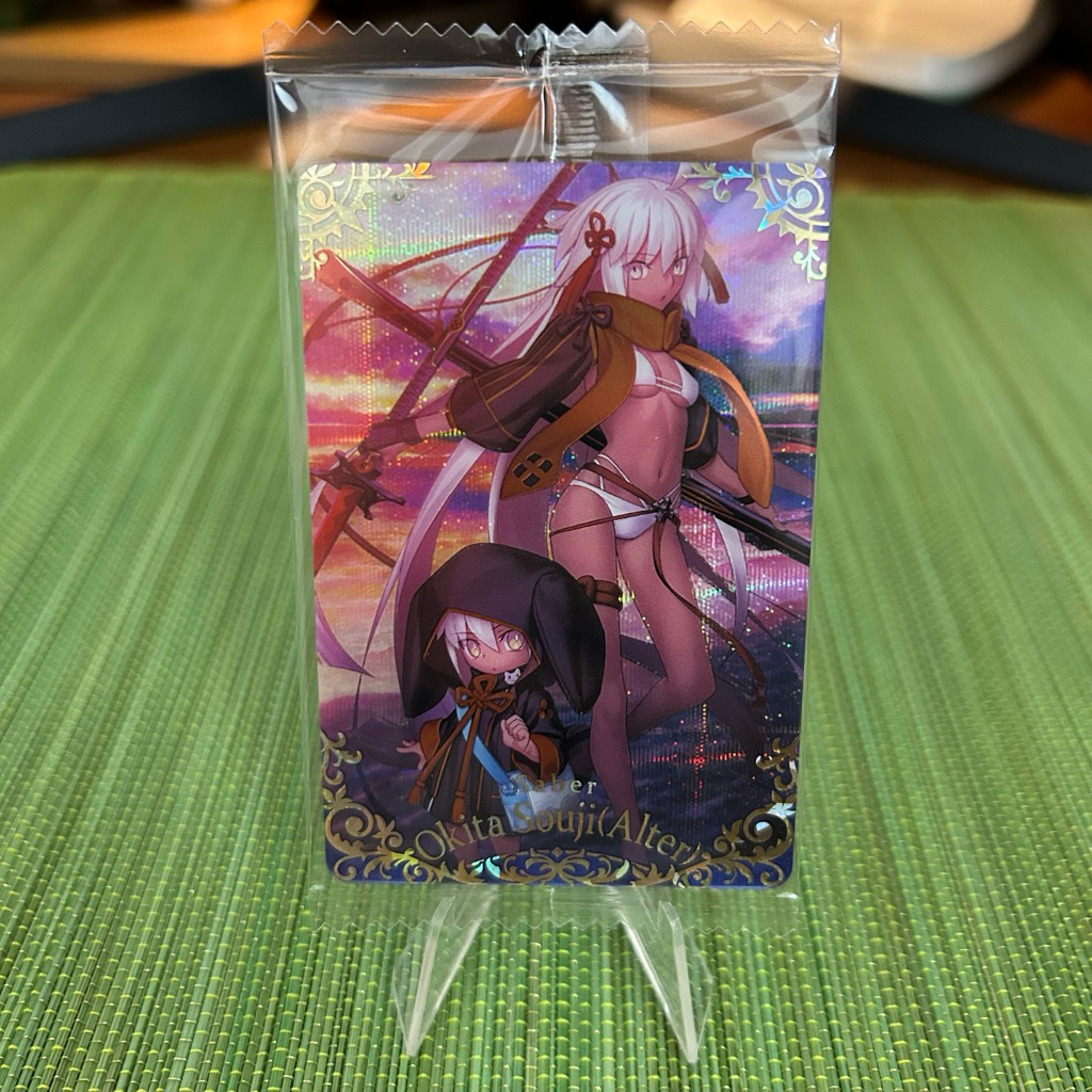 Thẻ metal wafer ST FGO Okita Souji (Alter)