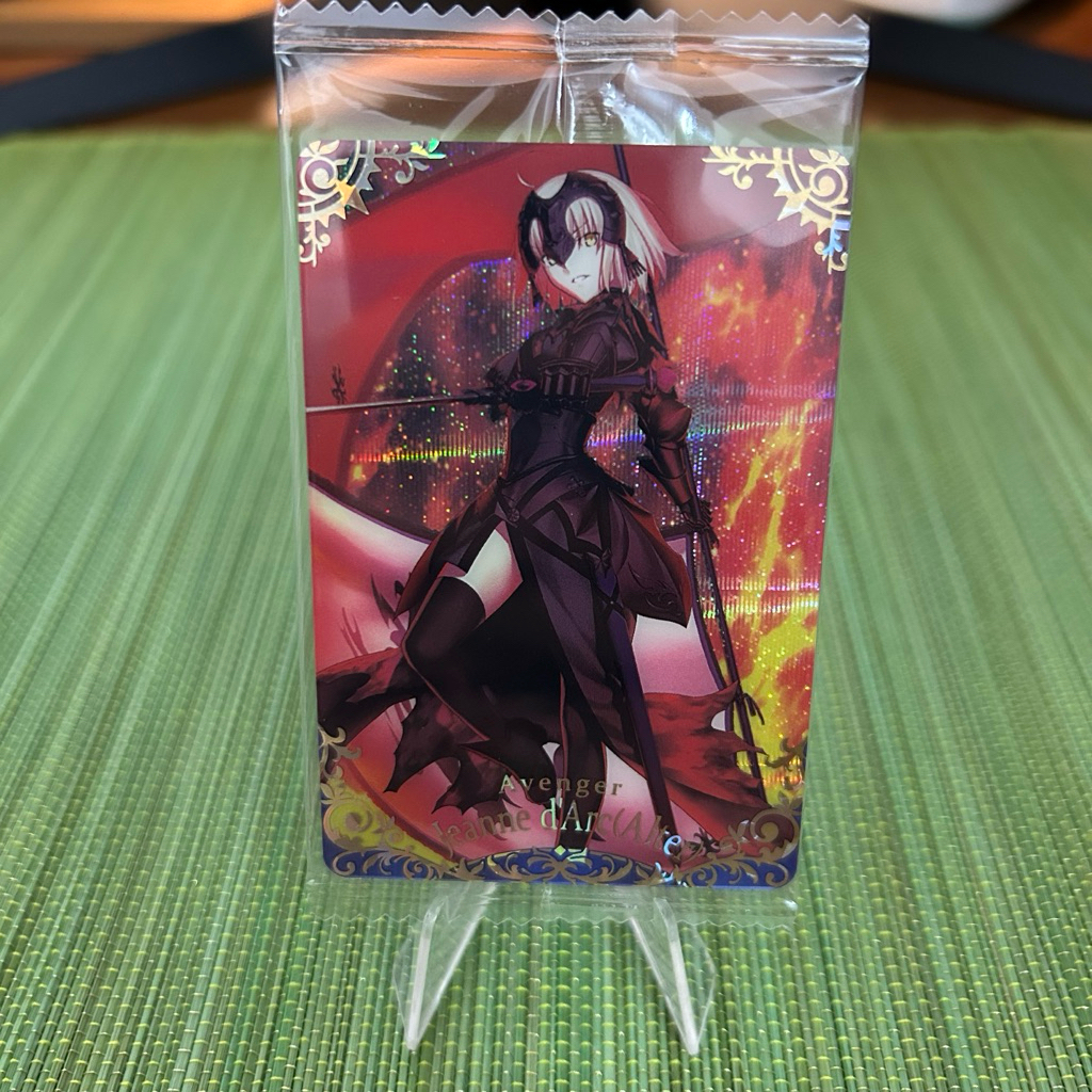 Thẻ metal wafer ST FGO Jeanne d’Arc (Alter)