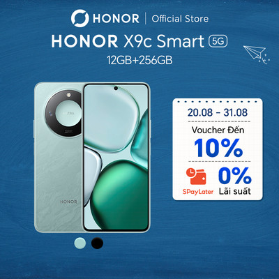 Điện thoại Honor X9c Smart 5G 12GB + 256GB| Pin 5800mAh, Camera 108MP | Bảo hành 18 Tháng
