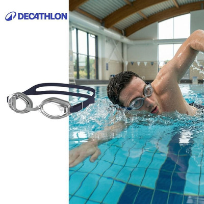 Kính bơi cận chống tia UV chống đọng sương tốt - Ama xám DECATHLON