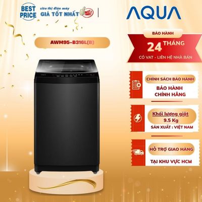 AWM95-B316L(B) - Máy giặt Aqua Inverter 9.5 kg AWM95-B316L(B)