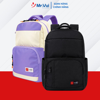 Balo thời trang Mr Vui BLTEEN 1029, balo thời trang bassic unisex cho nam nữ, balo du lịch, đi chơi