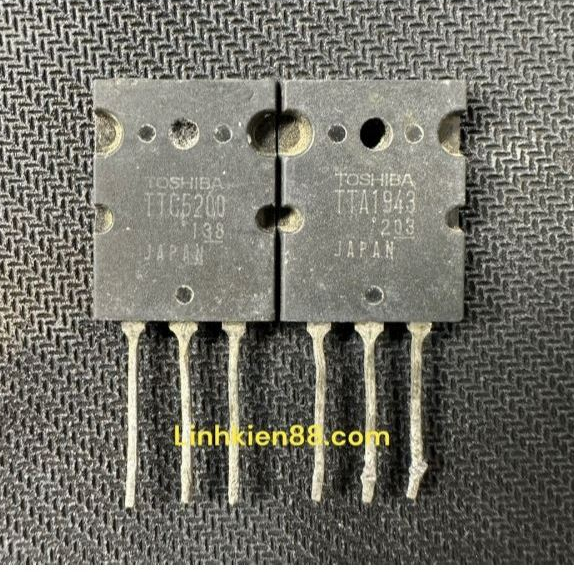 2 Cặp sò công suất TTA1943 TTC5200 tháo máy