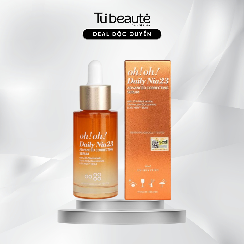 [MINH TÚ X TÚ BEAUTÉ][HÀNG CÔNG TY] Tinh chất OhOh Niacinamide 23% Daily Advanced Correcting dưỡng s