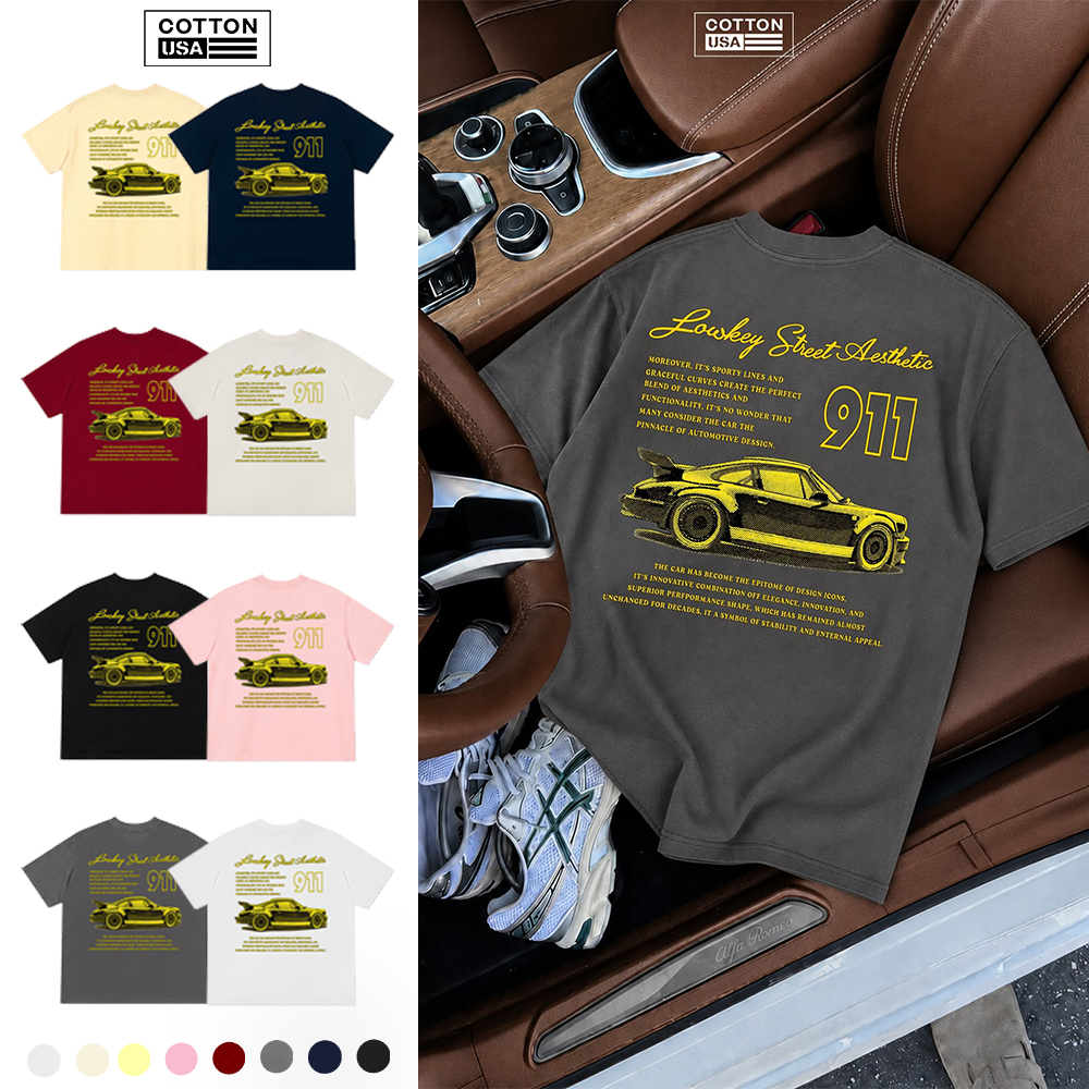Áo Thun Relaxed Fit CottonUSA Vietnam "Lowkey Street Aesthetic" - NT31778NT