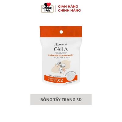 [HB+ gifts] Bông tẩy trang 3D Calla