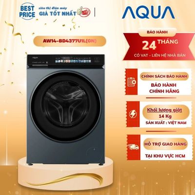 AW14-BD4377U1L(GN) - Máy giặt Aqua Inverter 14 kg AW14-BD4377U1L(GN)