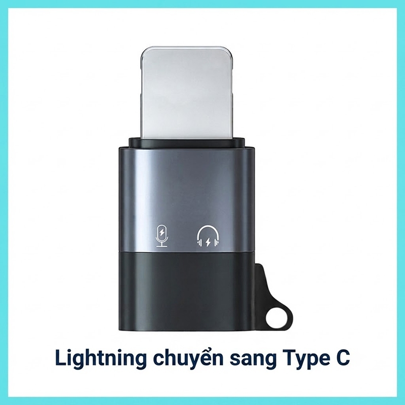 Đầu chuyển Type C sang USB, USB sang Type C Ai phôn sang USB Type C