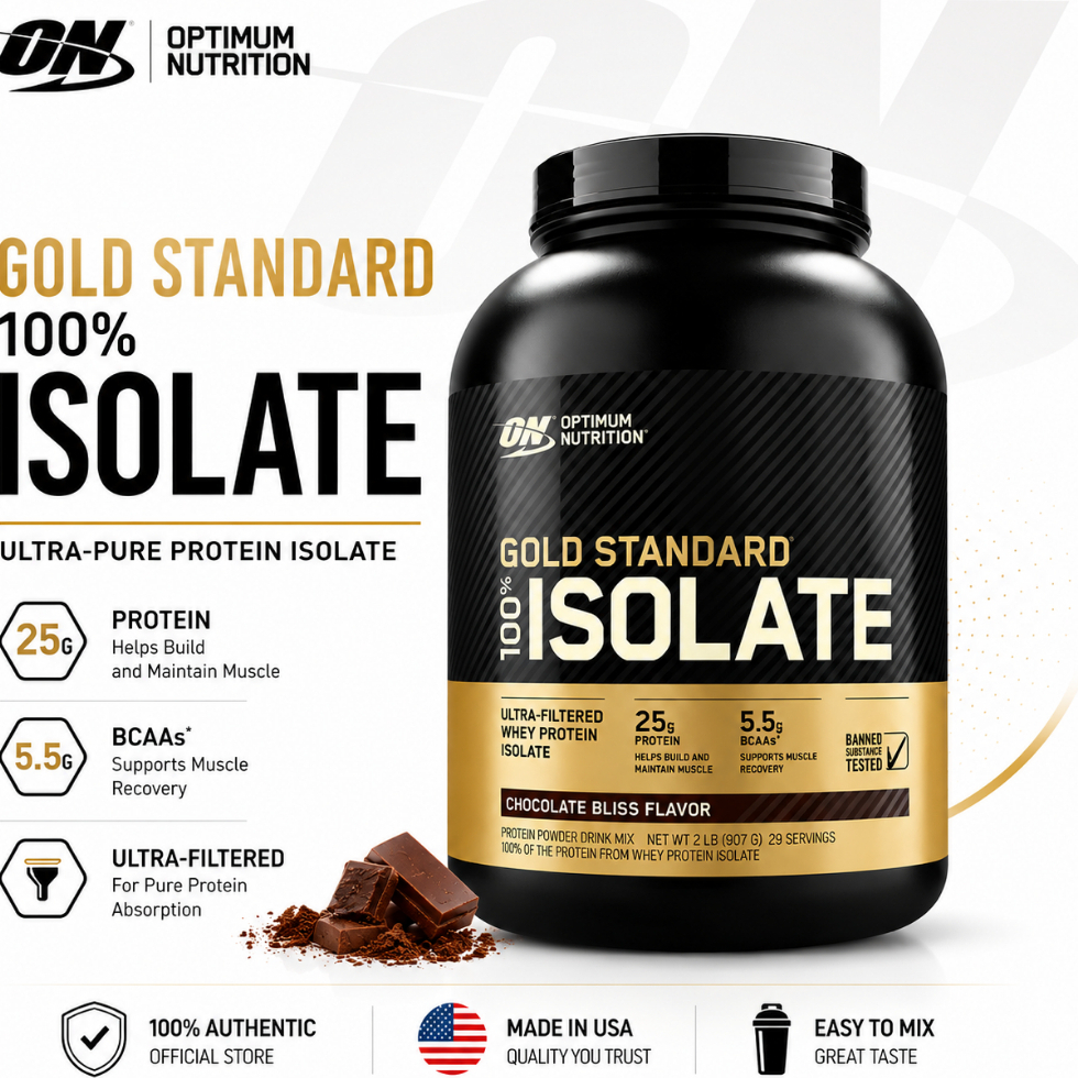 Optimum Nutrition Gold Standard Isolate Whey Protein 5.2 LBS Phân lập whey protein （31）