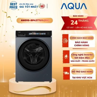 AWD10-BP4377U1L(GN) - Máy giặt sấy Aqua Inverter giặt 10 kg - sấy 6 kg AWD10-BP4377U1L(GN)
