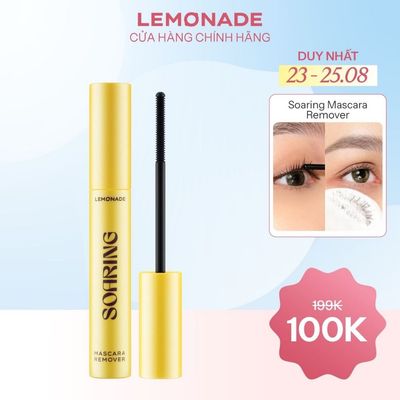 Tẩy trang mi sạch dịu không cay mắt LEMONADE Soaring Mascara Remover 6ml