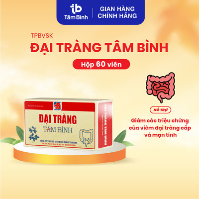 [Đánh giá] Đại tràng Tâm Bình - Hỗ trợ giảm triệu chứng của viêm đại tràng cấp và mạn tính, đau bụng, đầy hơi, tiêu chảy