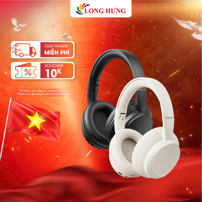 Tai nghe chụp tai Bluetooth Havit H619BT - Hàng chính hãng