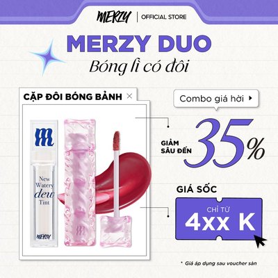 [MERZY DUO] TEXTURE DUO: 2 Son New Dew The Watery Dew Tint 4g + Merzy Water Fit Blur Tint 3.7g