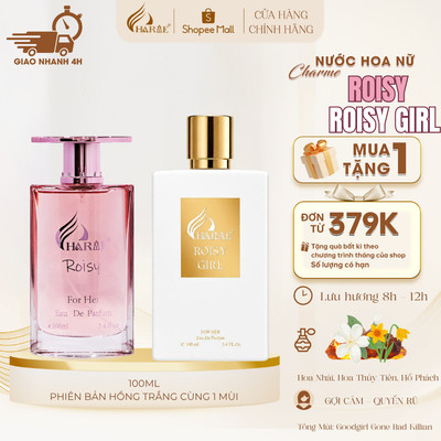 [BÁN CHẠY THƠM 12H] Nước Hoa Nữ Charme Roisy - Roisy Girl 3ml/10ml/100ml Thơm Quyến Rũ Lưu Hương Lâu Quà Tặng Nàng