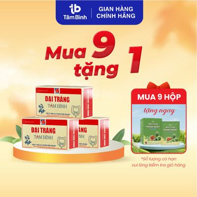 [Combo 2-3 tháng] Đại Tràng Tâm Bình dùng cho người viêm đại tràng, rối loạn tiêu hóa, tiêu chảy, đầy hơi