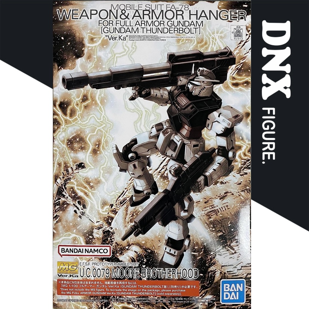 Mô Hình Lắp Ráp Phụ Kiện MG 1/100 Weapon & Armor Hanger for Full Armor Gundam GUNDAM THUNDERBOLT Ver