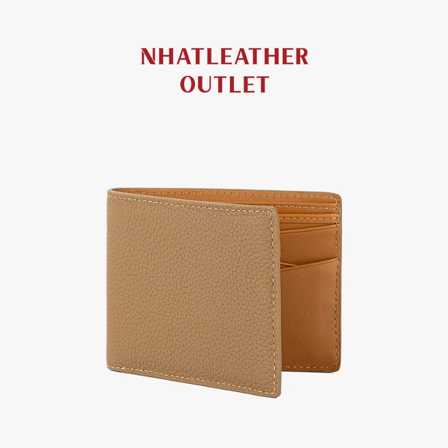 [OUTLET] Ví da nhỏ gọn NHATLEATHER - Ví chống quét RFID Blocking - NVN-062