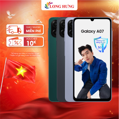 Điện thoại Samsung Galaxy A07 LTE - Hàng chính hãng