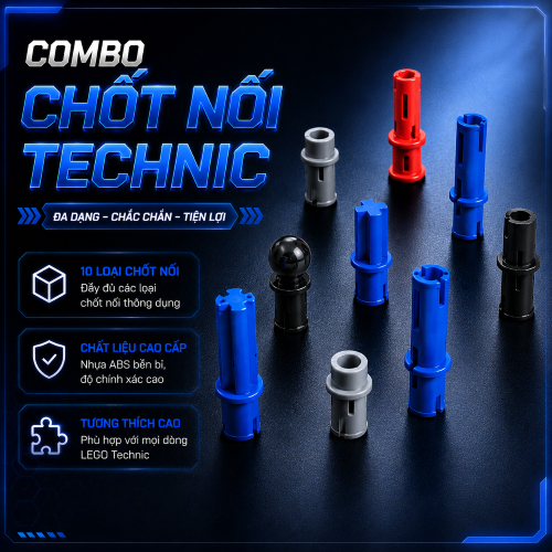 COMBO chốt nối Technic các loại 3749 43093 6628 4274 6562 3749 4274 3673 32054 6558 2780