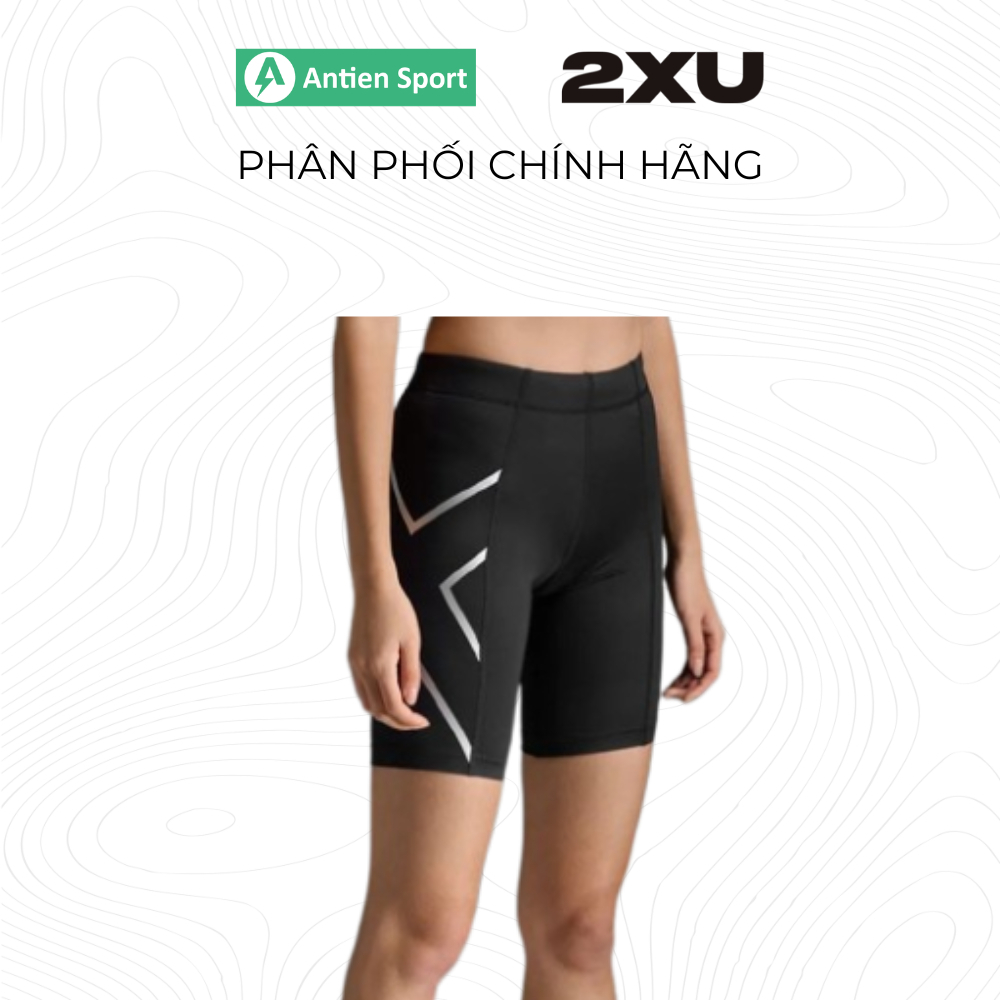Quần Ngắn Bó Cơ Nữ 2XU Core Compression - Đen