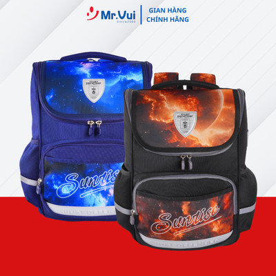 Balo Chống Gù 1064 MrVui Cho Học Sinh Cấp 1 Cấp 2 Thiết Kế Chống Gù Lưng Nhẹ Bền Bảo Hành 2 Năm