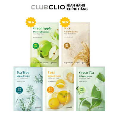 Mặt Nạ Giấy Dưỡng Da Goodal Infused Water Mild Sheet Mask 20g