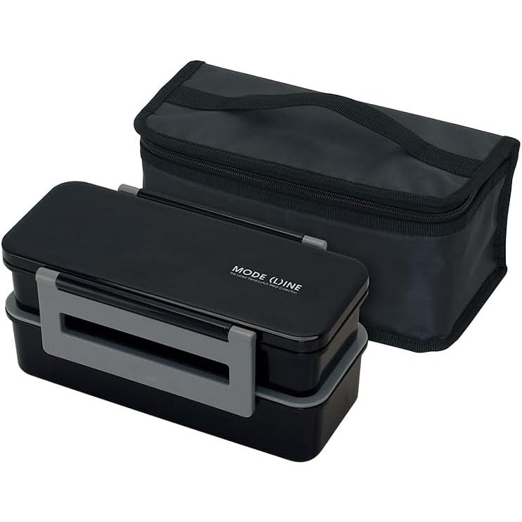 [CLEARANCE SALE] Skater Bento Box with 1.3L Capacity and 2 Layers, with Cooler Bag
