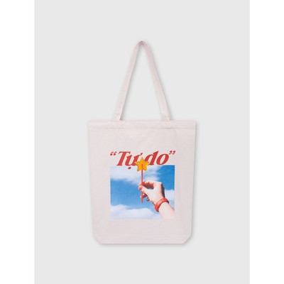 Túi Tote unisex người lớn CANIFA Yêu Đời mang tinh thần trẻ trung, vui nhộn  5AB26A005