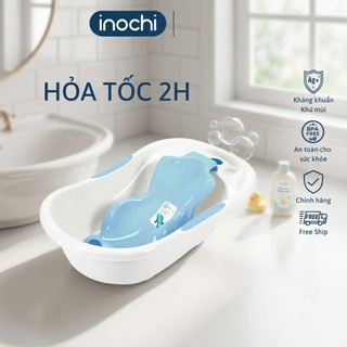 Thau tắm trẻ em Notoro PLUS- Không Tựa Các góc cạnh bo tròn đảm bảo an toàn cho trẻ.