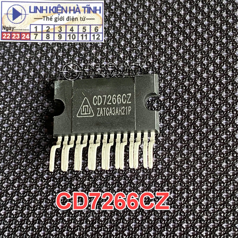 4 con IC công suất CD7266CZ tương đương  TDA7266SA  TDA7266 Zip-15 - CL24