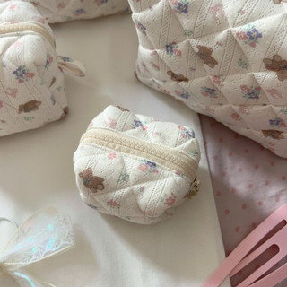 Mini pouch - móc khoá mini chần bông - ICHI.SG