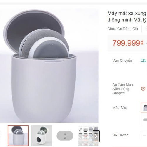 Máy Massage Mini Kachi MK398 - Giải Pháp Thư Giãn Hiện Đại nhỏ gọn ( mới 100% thanh lý )