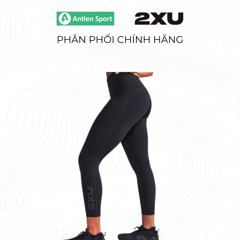 Quần Dài Bó Cơ Nữ 2XU Form Stash Hi-Rise Compression 7/8