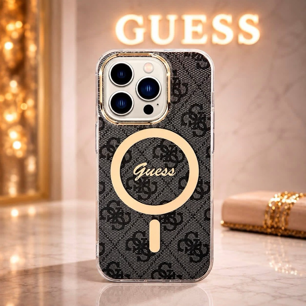 Ốp Iphone 15 thường thương hiệu Guess chính hãng