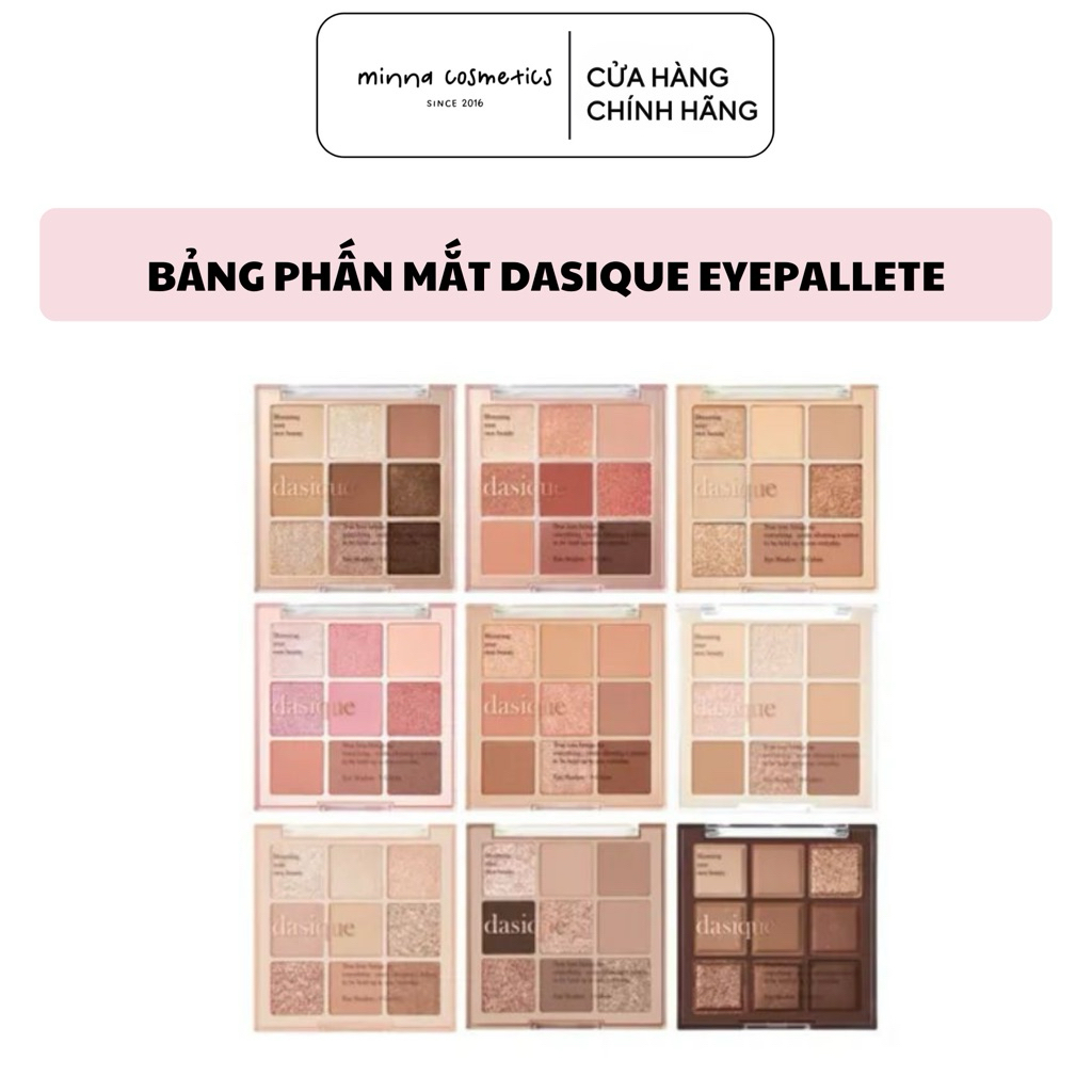 [Dasique] Bảng Phấn Mắt Dasique Shadow Palette