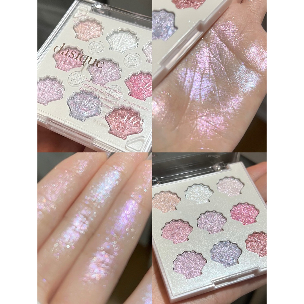 [Dasique] Phấn mắt bắt sáng 9 ô Dasique Shadow Palette 3.5g | Twinkle Mermaid Collection