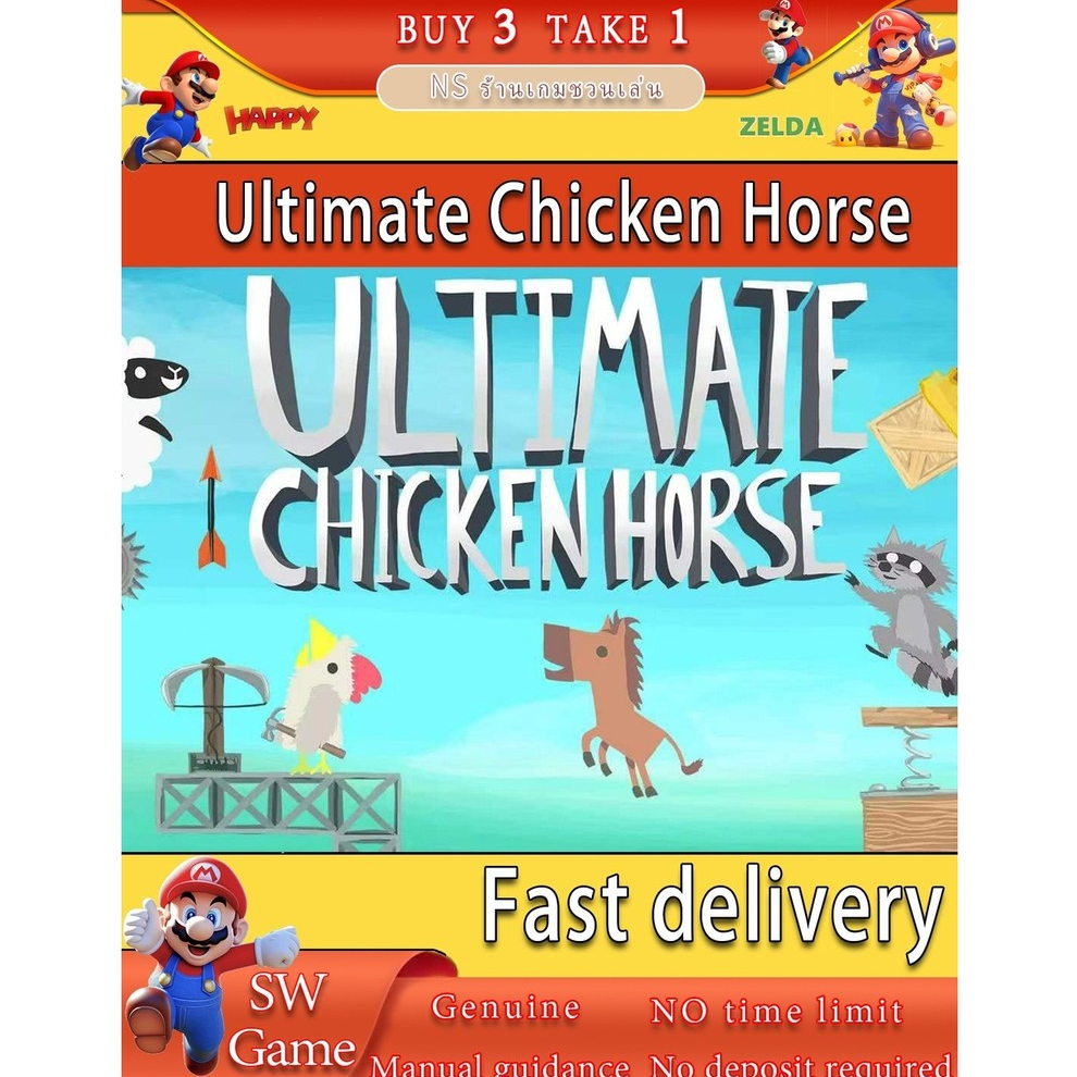 Ultimate Chicken Horse Nintendo Switch2 Game Mua 3 Tặng 1