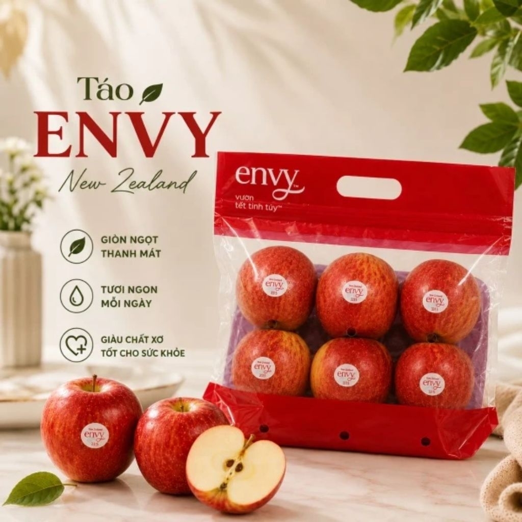 Táo Envy New Zealand túi 1 Kg