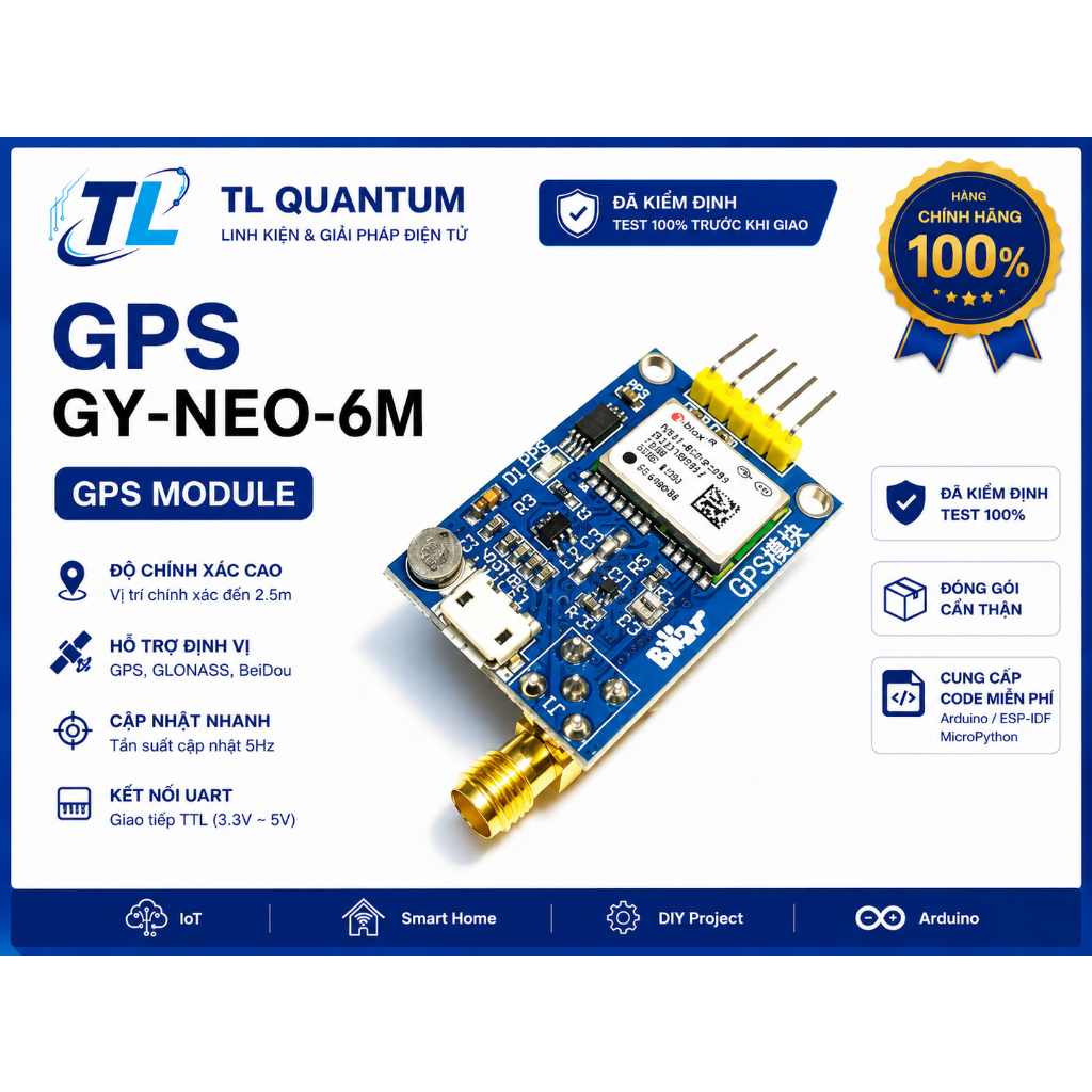 TL Quantum - GPS GY-NEO - 6M