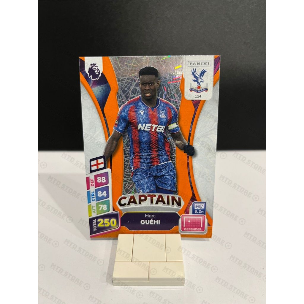 [ CHÍNH HÃNG ] - Parallel Orange - CAPTAIN - PANINI ADRENALYN XL PREMIER LEAGUE 25 PLUS - Marc Guehi