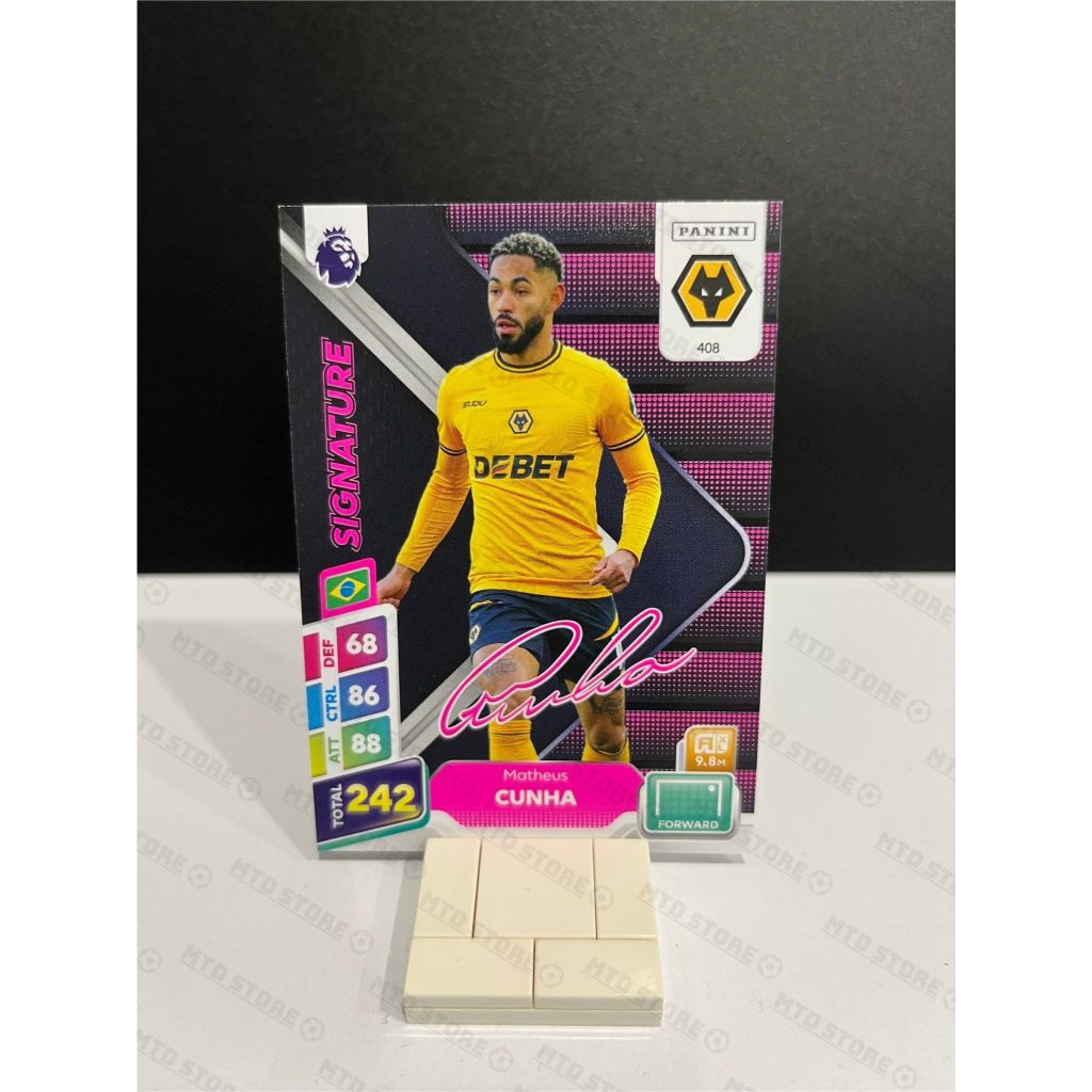 [ CHÍNH HÃNG ] - Signature Style - PANINI ADRENALYN XL PREMIER LEAGUE 25 PLUS - Matheus Cunha