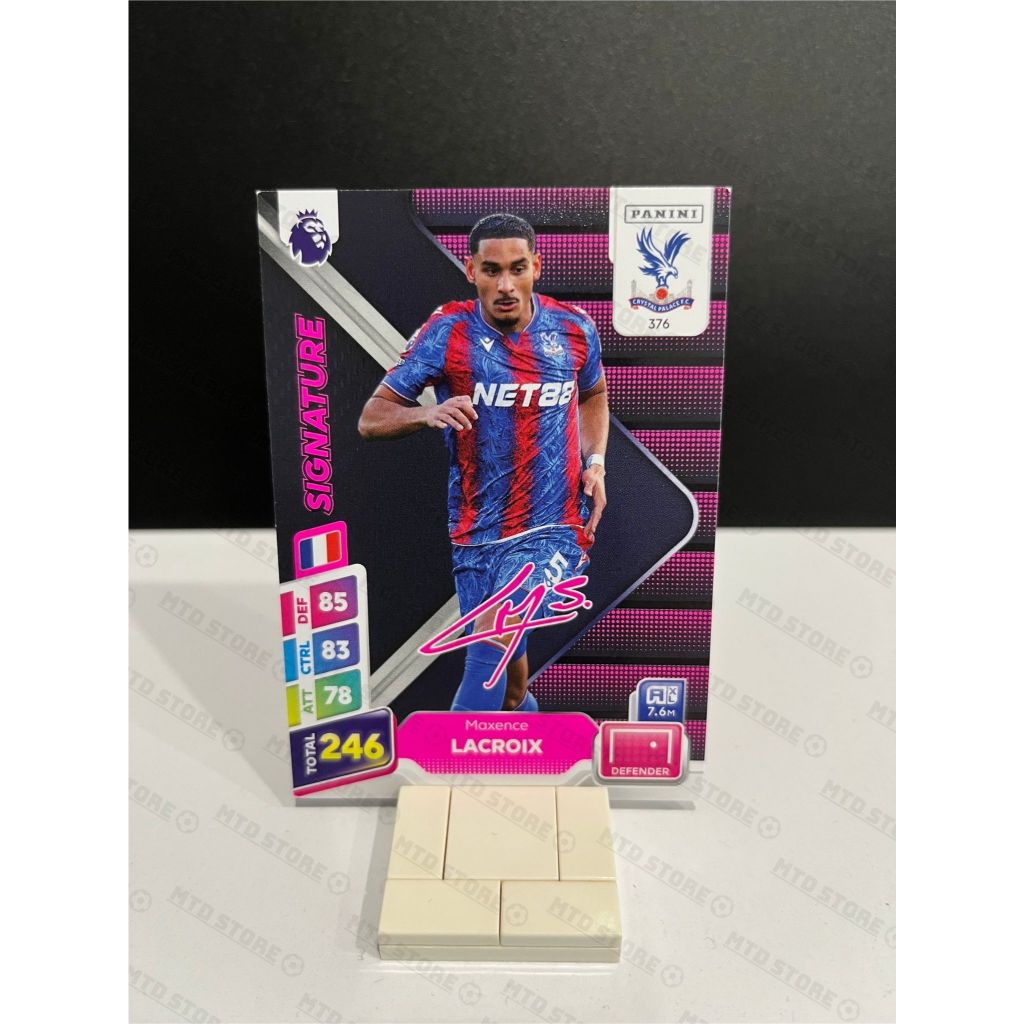 [ CHÍNH HÃNG ] - Signature Style - PANINI ADRENALYN XL PREMIER LEAGUE 25 PLUS - Maxence Lacroix