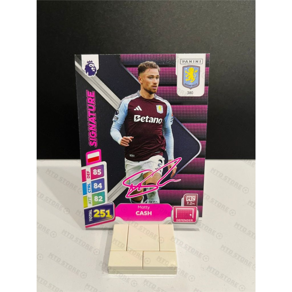[ CHÍNH HÃNG ] - Signature Style - PANINI ADRENALYN XL PREMIER LEAGUE 25 PLUS - Matty Cash