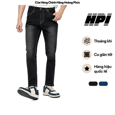 Quần Jean Dài Nam ECKO UNLTD. Dáng Ôm Cotton Pha Co Giãn Màu Xám Đậm IS25-35038