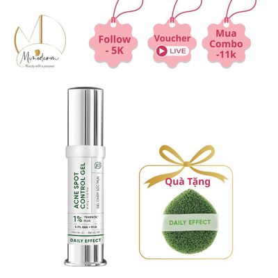 Gel Chấm Mụn DAILY EFFECT Acne Spot Control Gel hỗ trợ giảm mụn , giảm thâm 5g/10g