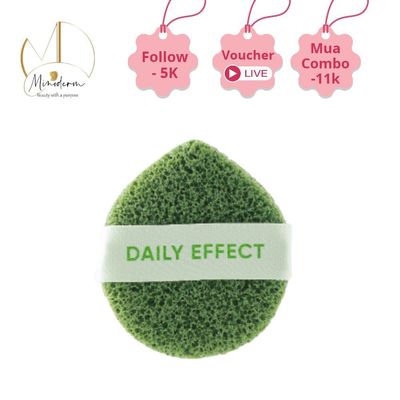Miếng bọt rửa mặt DAILY EFFECT Làm sạch nhẹ nhàng